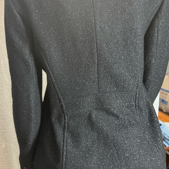 Talbots Black Sparkle Women's Blazer - Picture 4 of 5